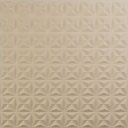 Ekena Millwork 19 5/8in. W x 19 5/8in. H Coralie EnduraWall Decorative 3D Wall Panel, Total 32.04 Sq. Ft., 12PK WP20X20CIGBE-CASE-12